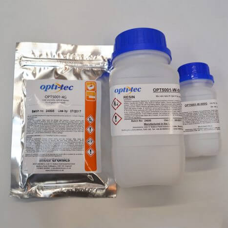 OPT5001 Optical Epoxy Adhesive 467x467